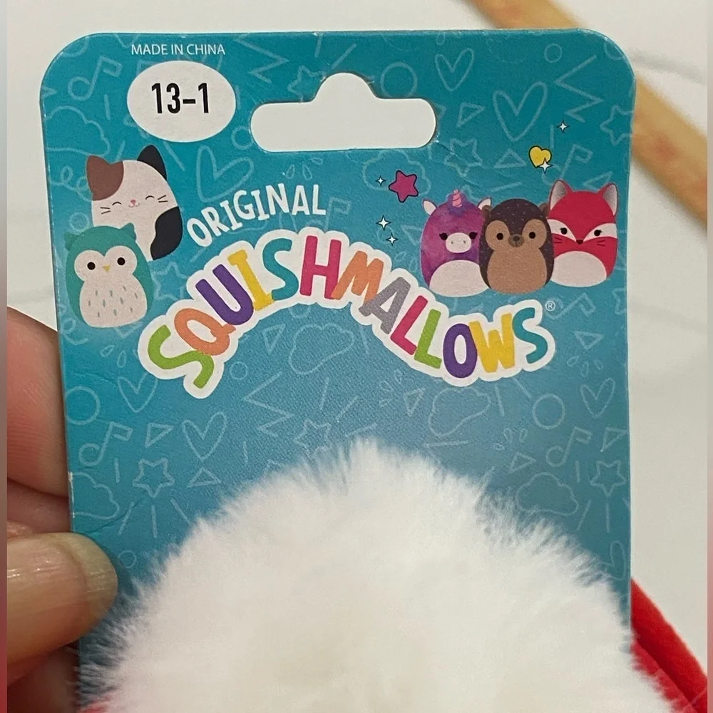 NWT Squishmallows Santa Kids Childrens Slippers 13/1‎